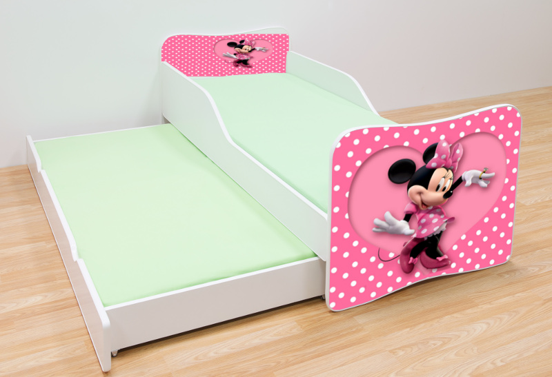 Becks posteľ s výsuvným lôžkom Minnie